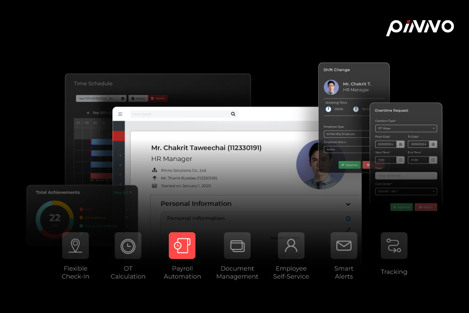 รวมฟีเจอร์ในโปรแกรม HR ของ Pinno ที่ช่วยให้งาน HR ไม่ใช่เรื่องยากอีกต่อไป!